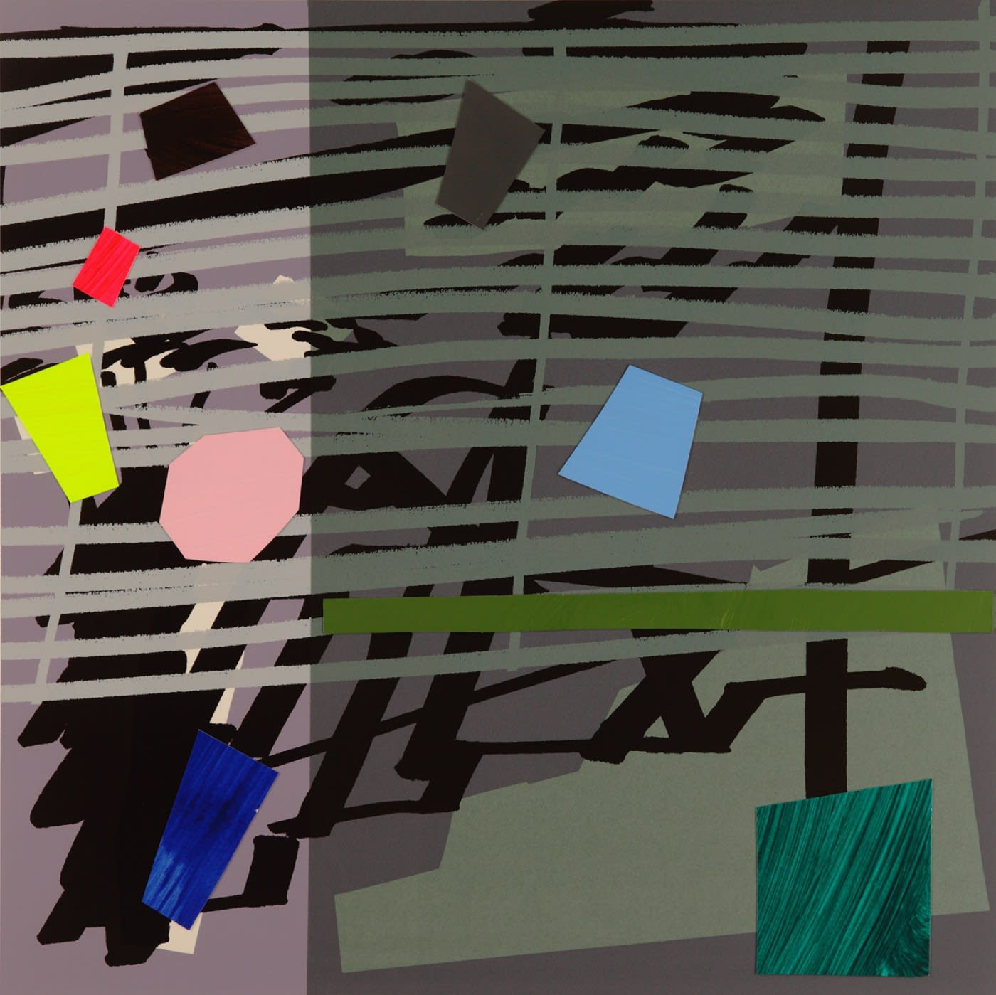 Bruce Mclean, Shadow Series, 2015