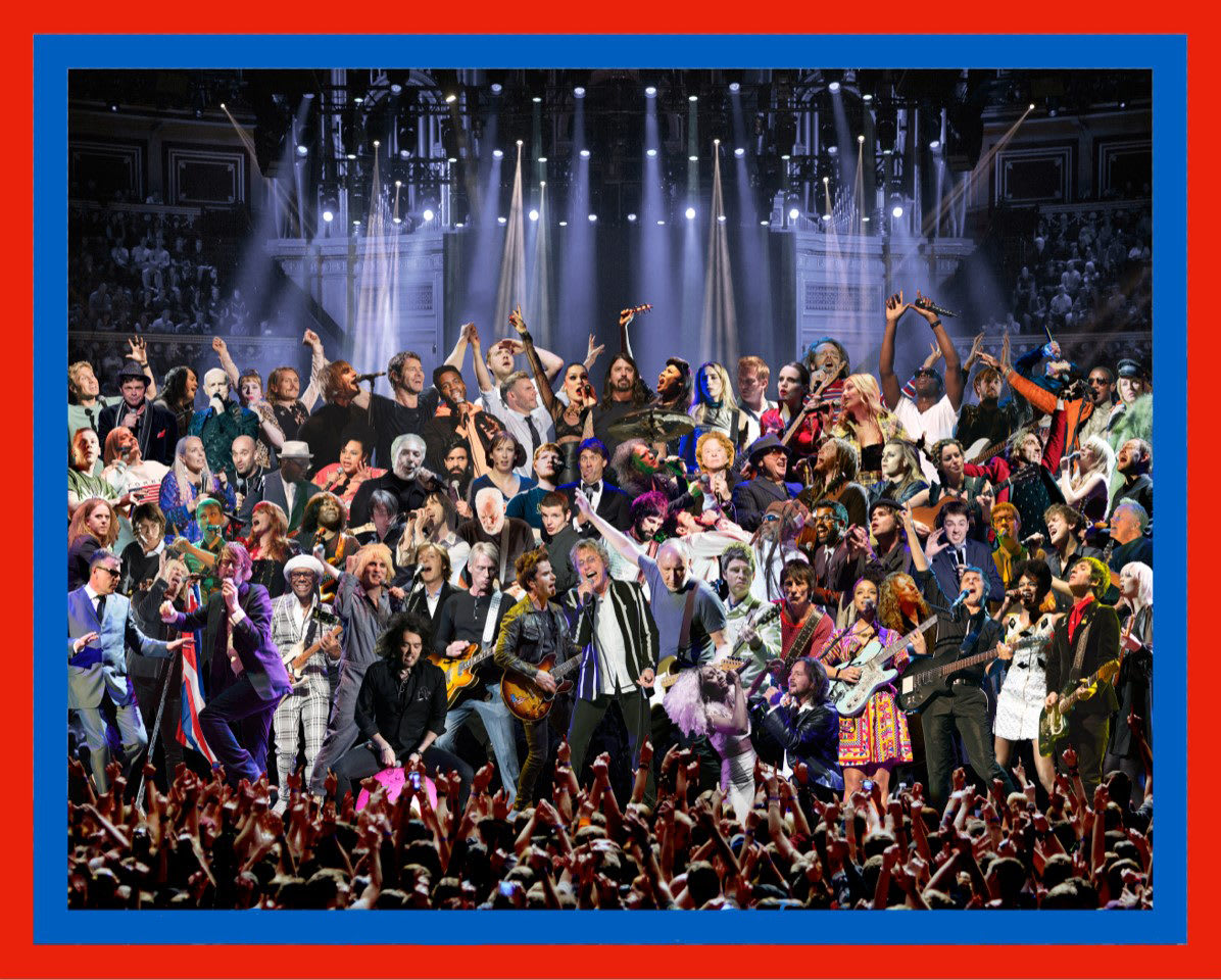 Peter Blake, 20 Years of Teenage Cancer Trust at the Royal Albert Hall, 2020
