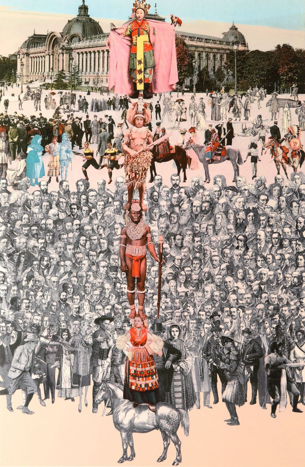 Peter Blake, Paris Quartet: Four Man Up, 2010