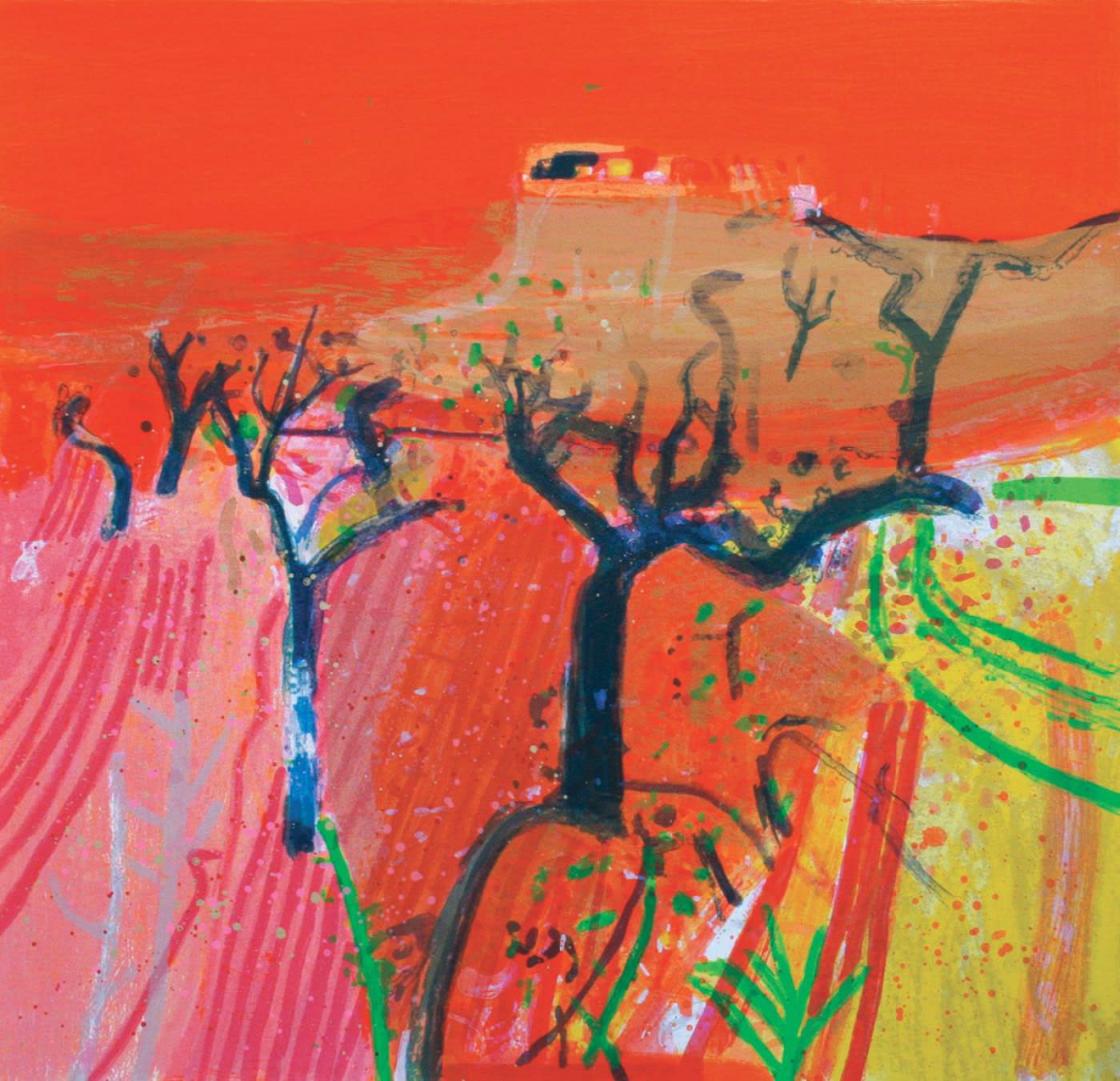 Barbara Rae RA, Winter Almonds, 2008