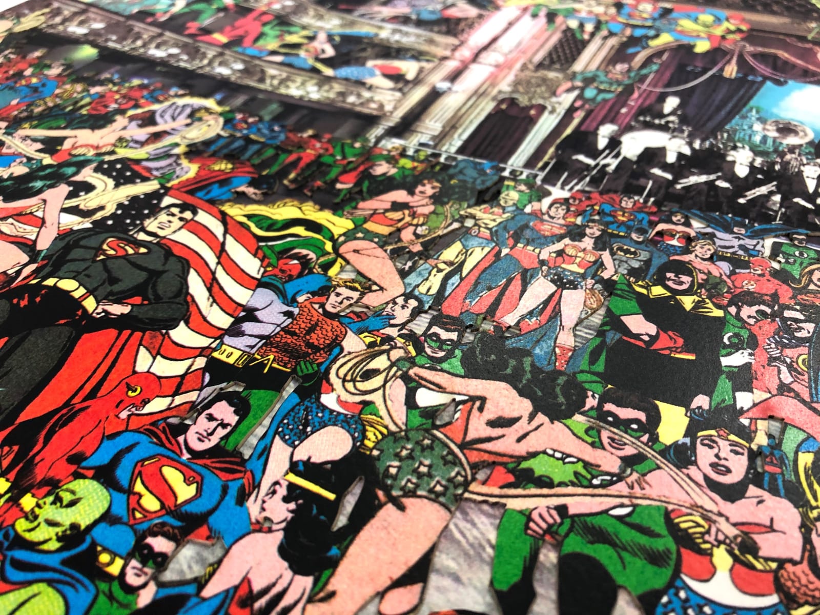 Peter Blake, Marcel Duchamp's World Tour, The Tower Ballroom, Blackpool - Superheroes Convention - A Parody., 2022
