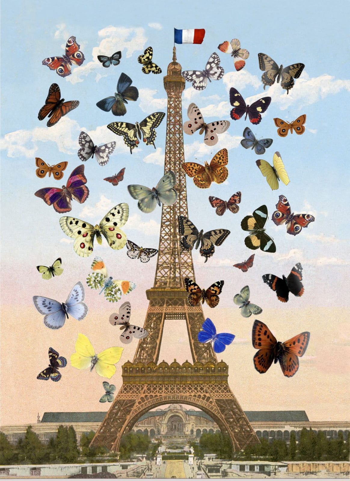 Peter Blake, Eiffel Tower Lenticular (Med), 2013
