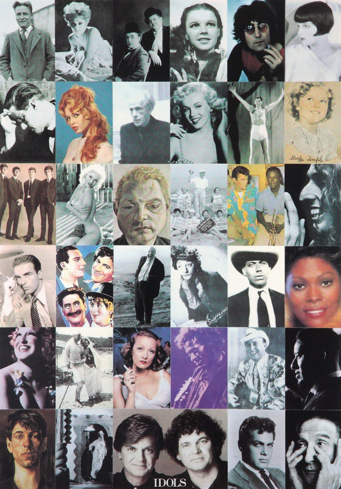 Peter Blake, Alphabet: I for Idols, 1991