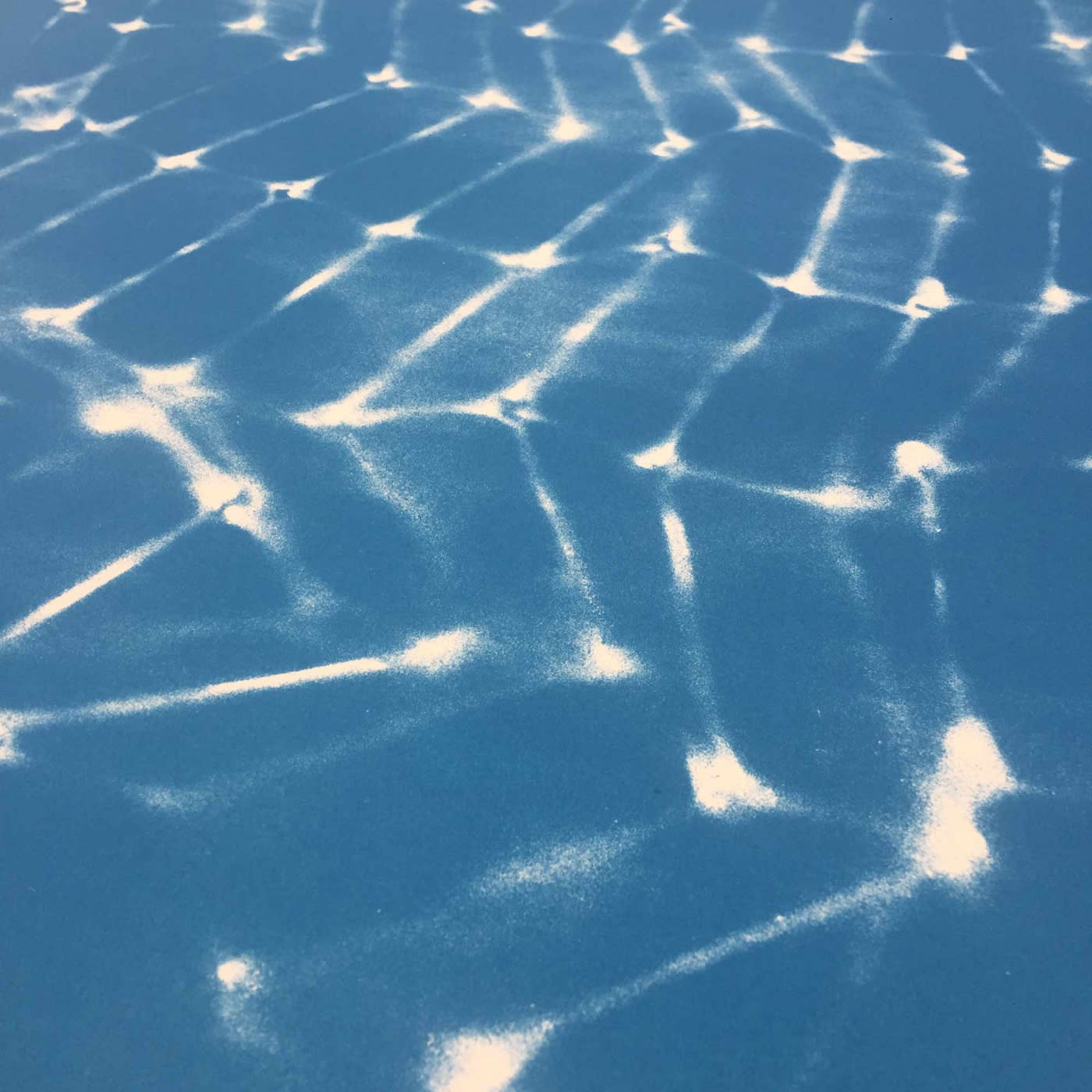 NHS 70th Anniversary Portfolio, Bed Springs (blue) by Mona Hatoum, 2018
