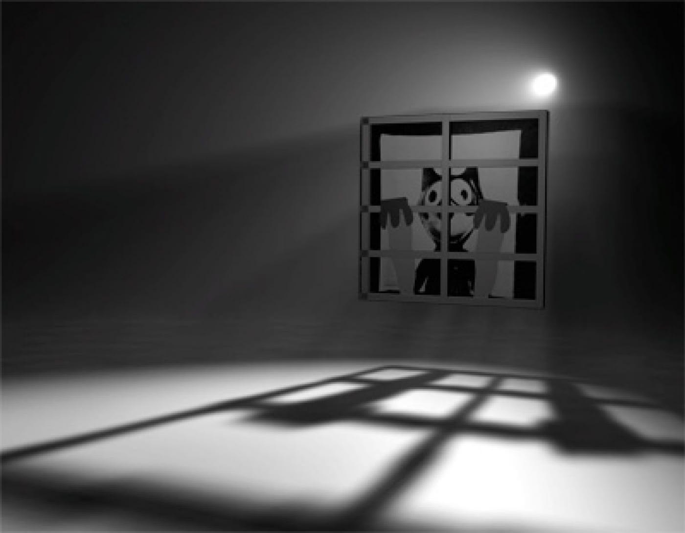 Martin Richardson, Felix Behind Bars, 2012
