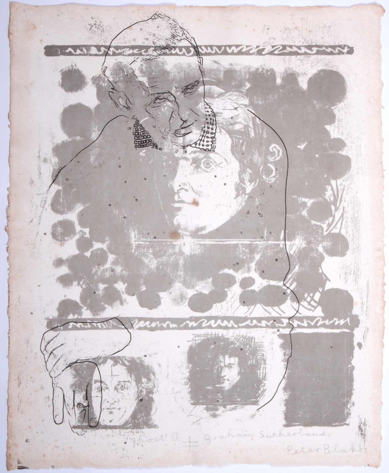 Peter Blake, Ghost 1 - Graham Sutherland, 2018
