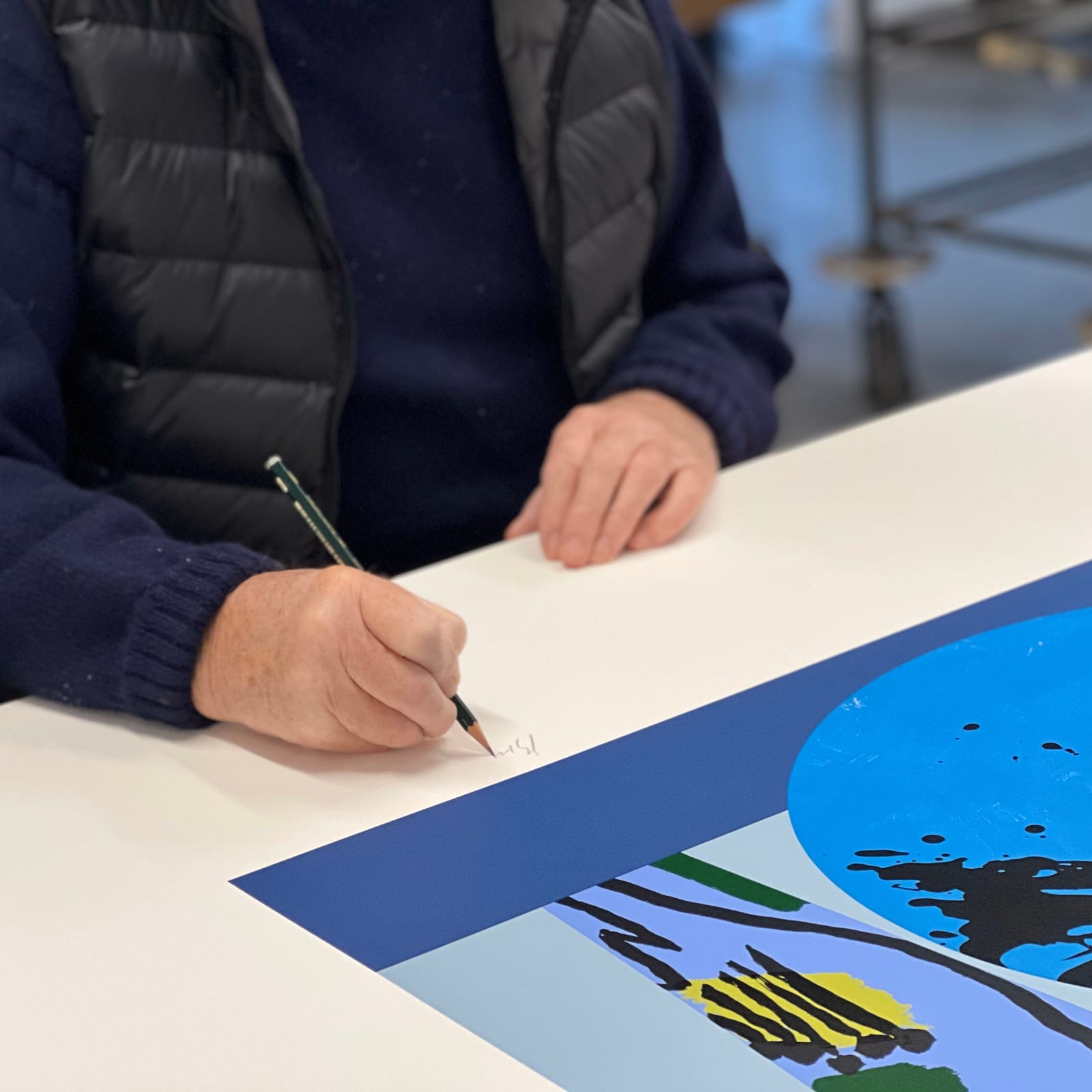 Bruce Mclean, Passed the Tangerine Test, 2023