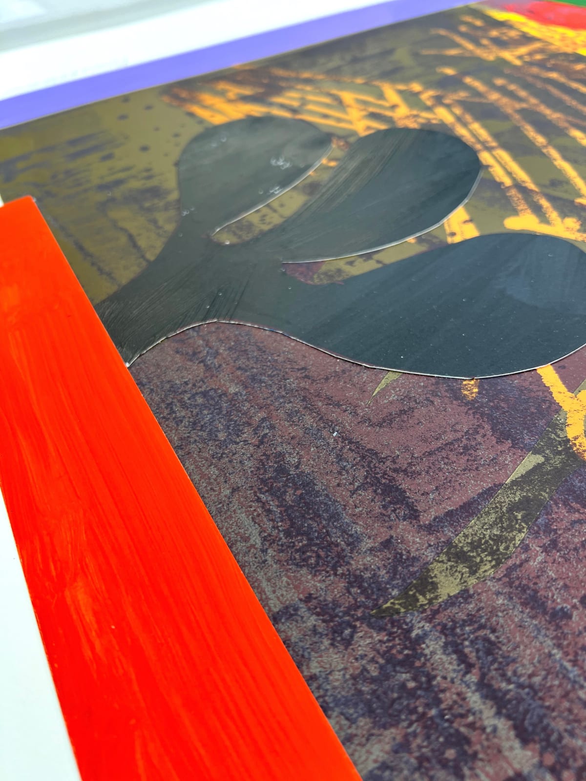 Bruce McLean, Warm Sunlit Edge, 2024