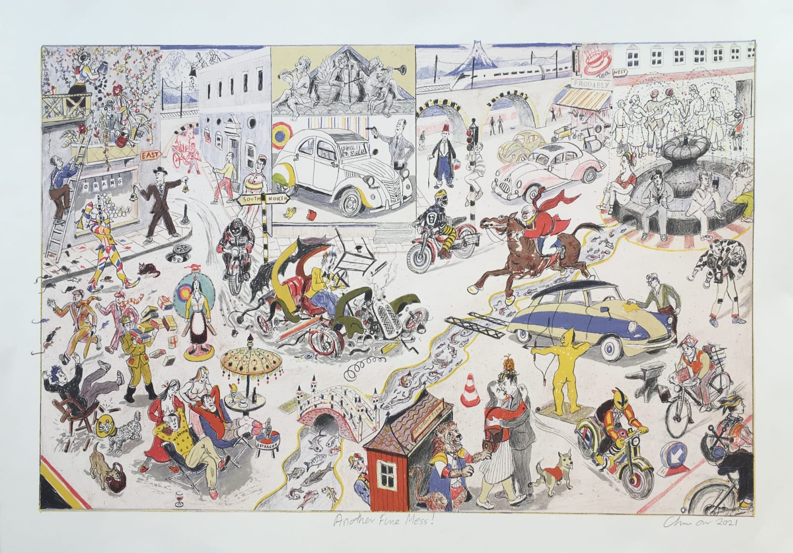 Chris Orr, Another Fine Mess!, 2021