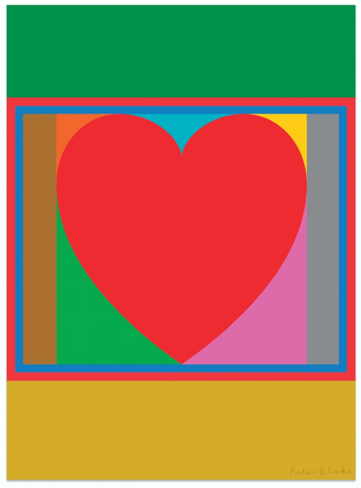 Peter Blake, Heart, 2019