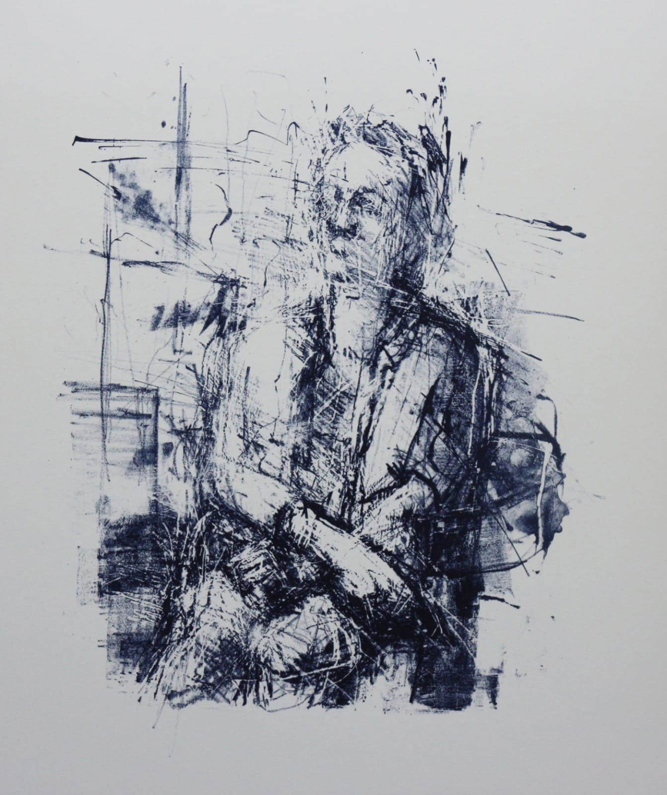 Henry Jabbour, Seated Woman, 2016