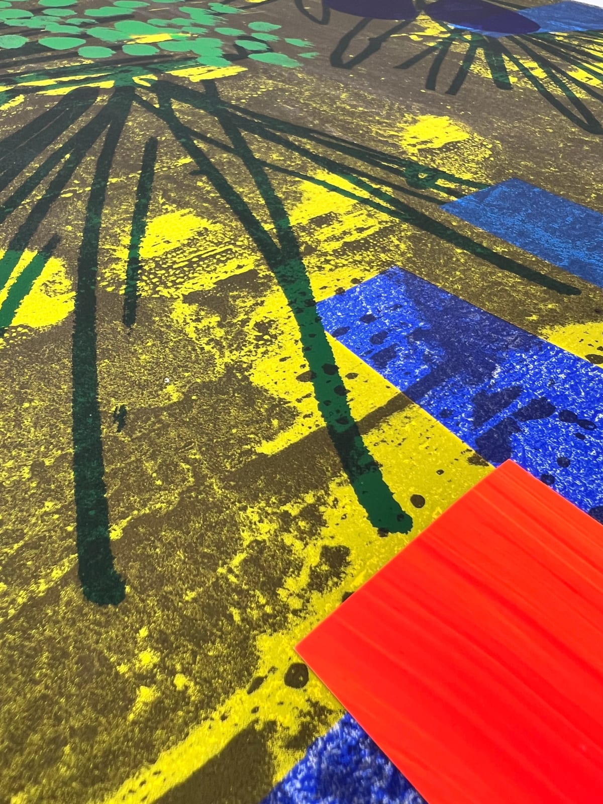 Bruce McLean, Deep In Exotic Garden, 2024