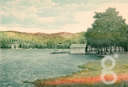 Gilbert Browne, Windermere Boathouse