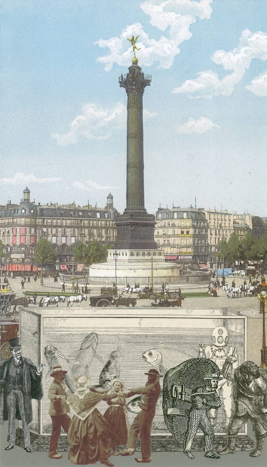 Peter Blake, Paris: Aquarium, 2011