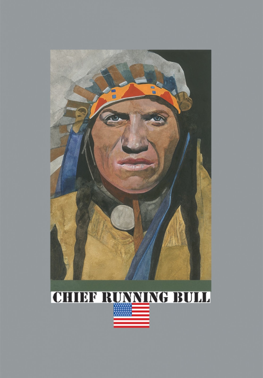 Peter Blake, Wrestlers: Chief Running Bull, 2015