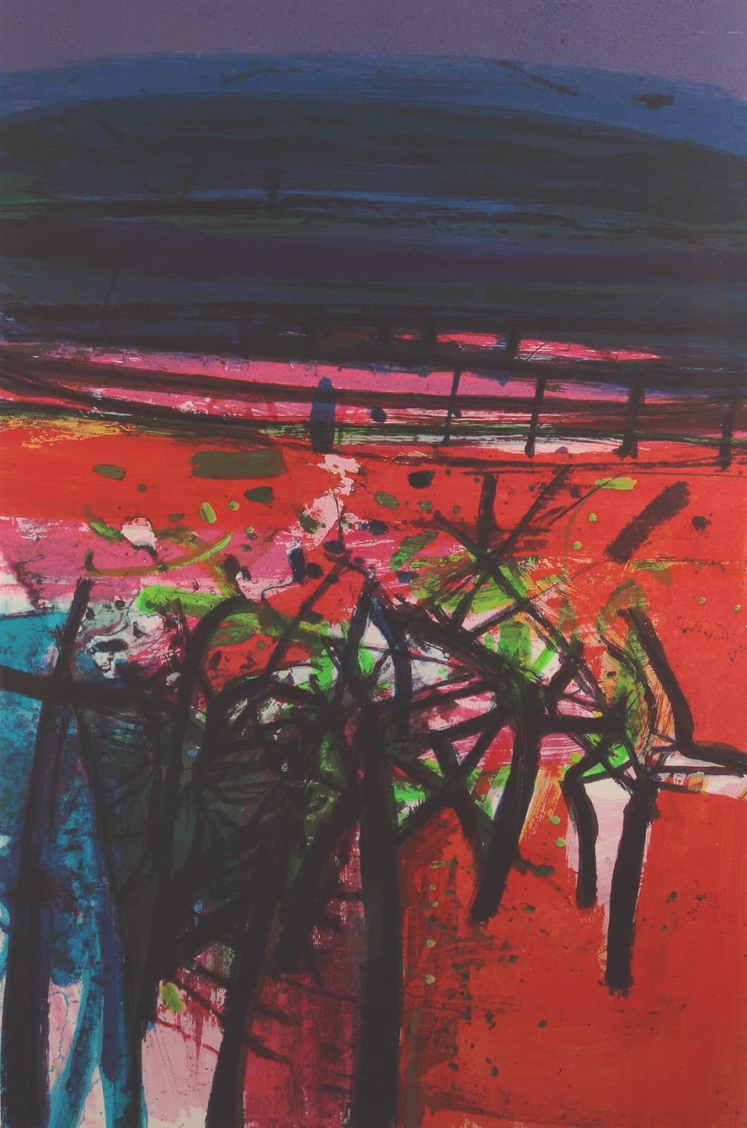 Barbara Rae RA, Vaucluse, 2012