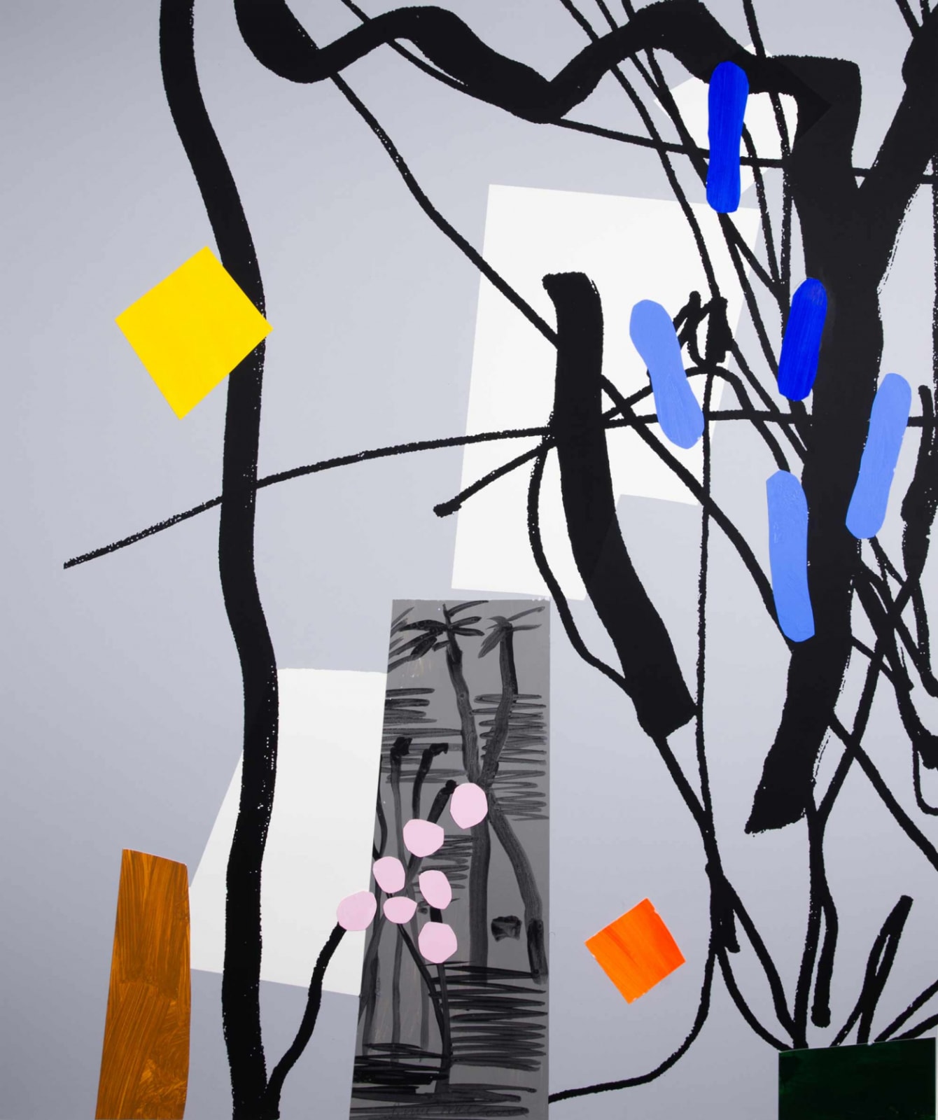 Bruce Mclean, Dream Garden Mono 8, 2017