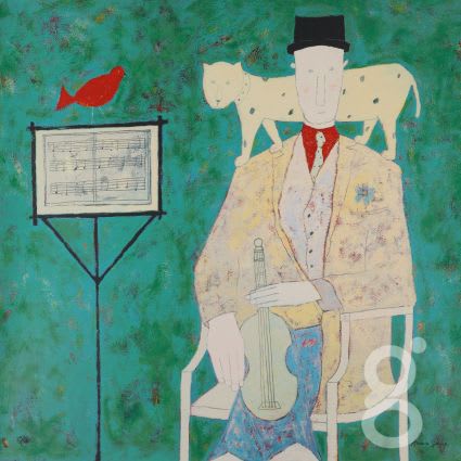 Annora Spence, Musician and Cat