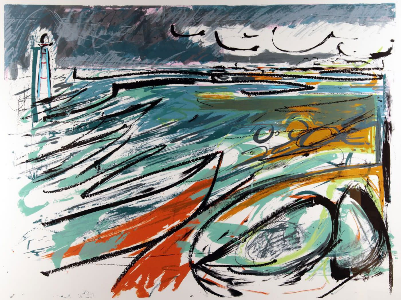 Lucy Farley, To the Lighthouse, Ile de Ré, 2013
