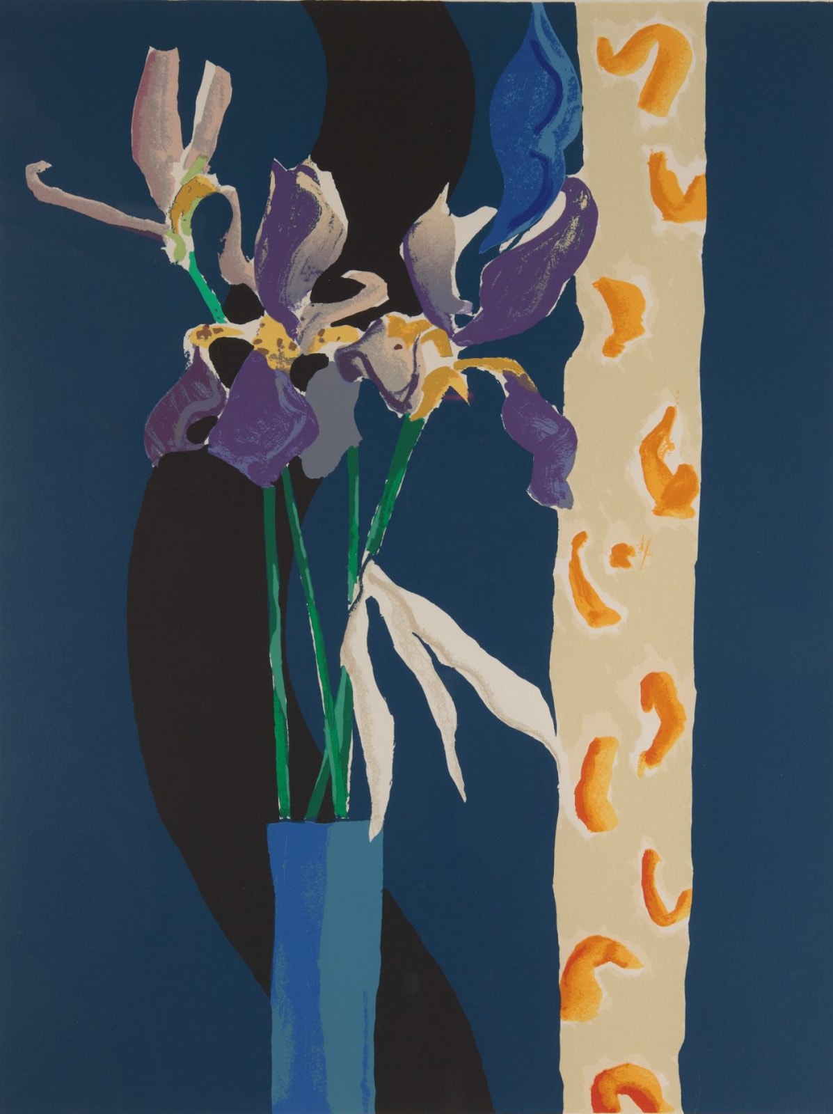 Donald Hamilton Fraser, Irises, 1979