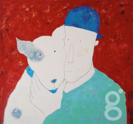 Annora Spence, Man and Dog