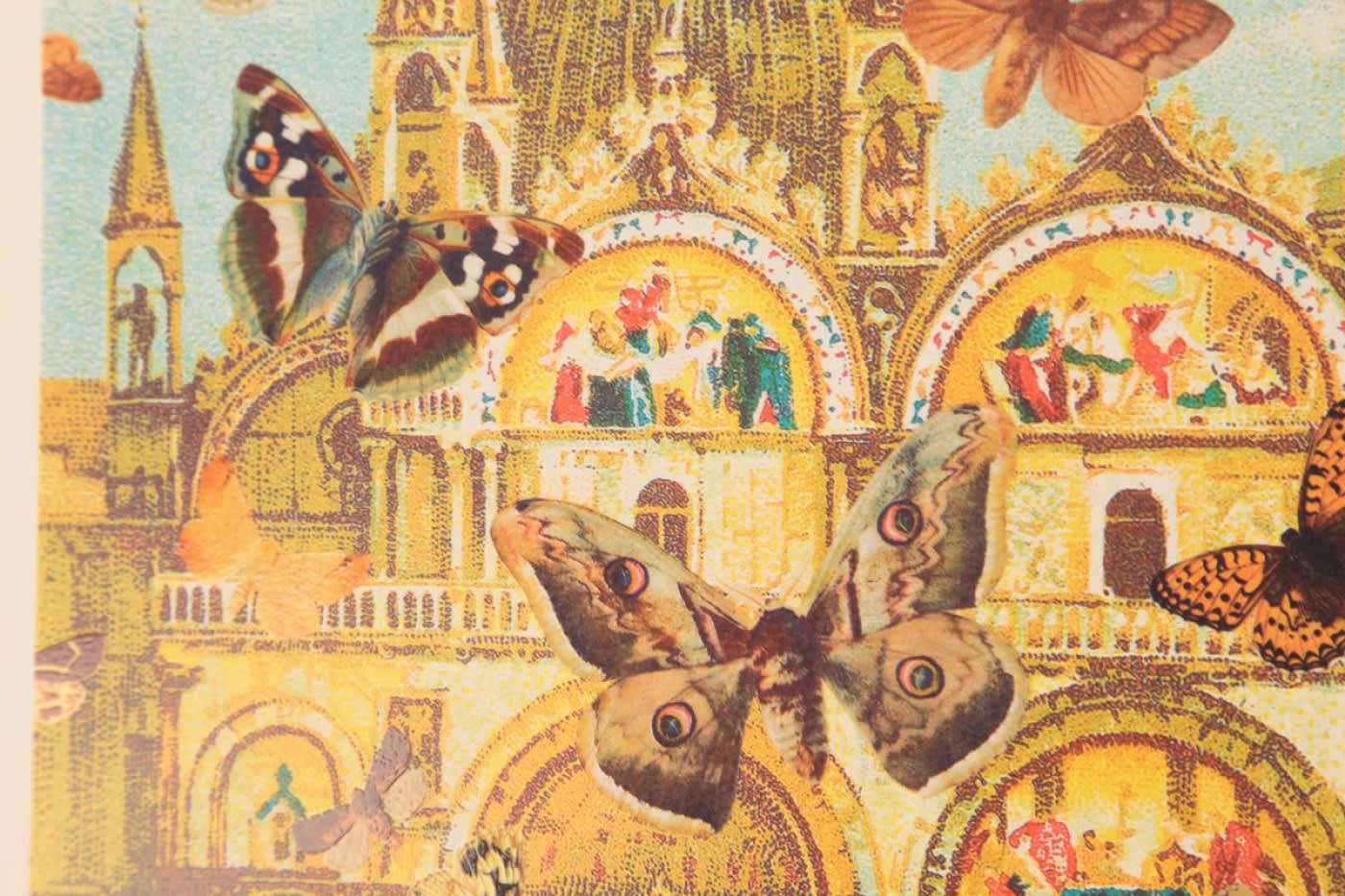 Peter Blake, Homage to Damien Hirst: Butterfly Man in Venice, 2011