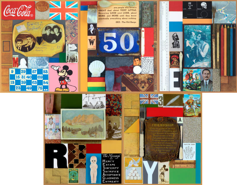 Peter Blake, 3D Wooden Puzzle Series Set, 2014