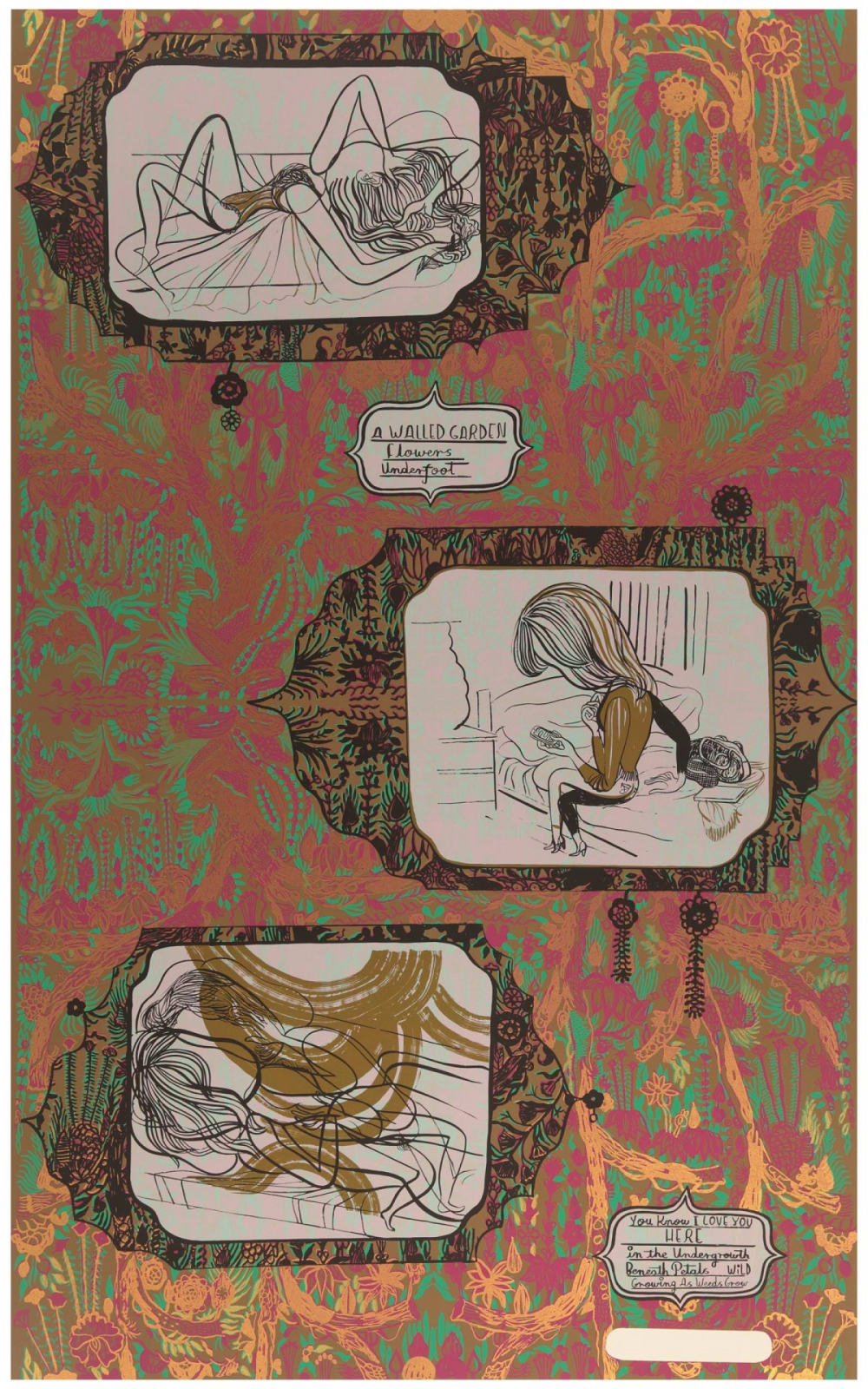 Emma Talbot, A Walled Garden (Bronze)