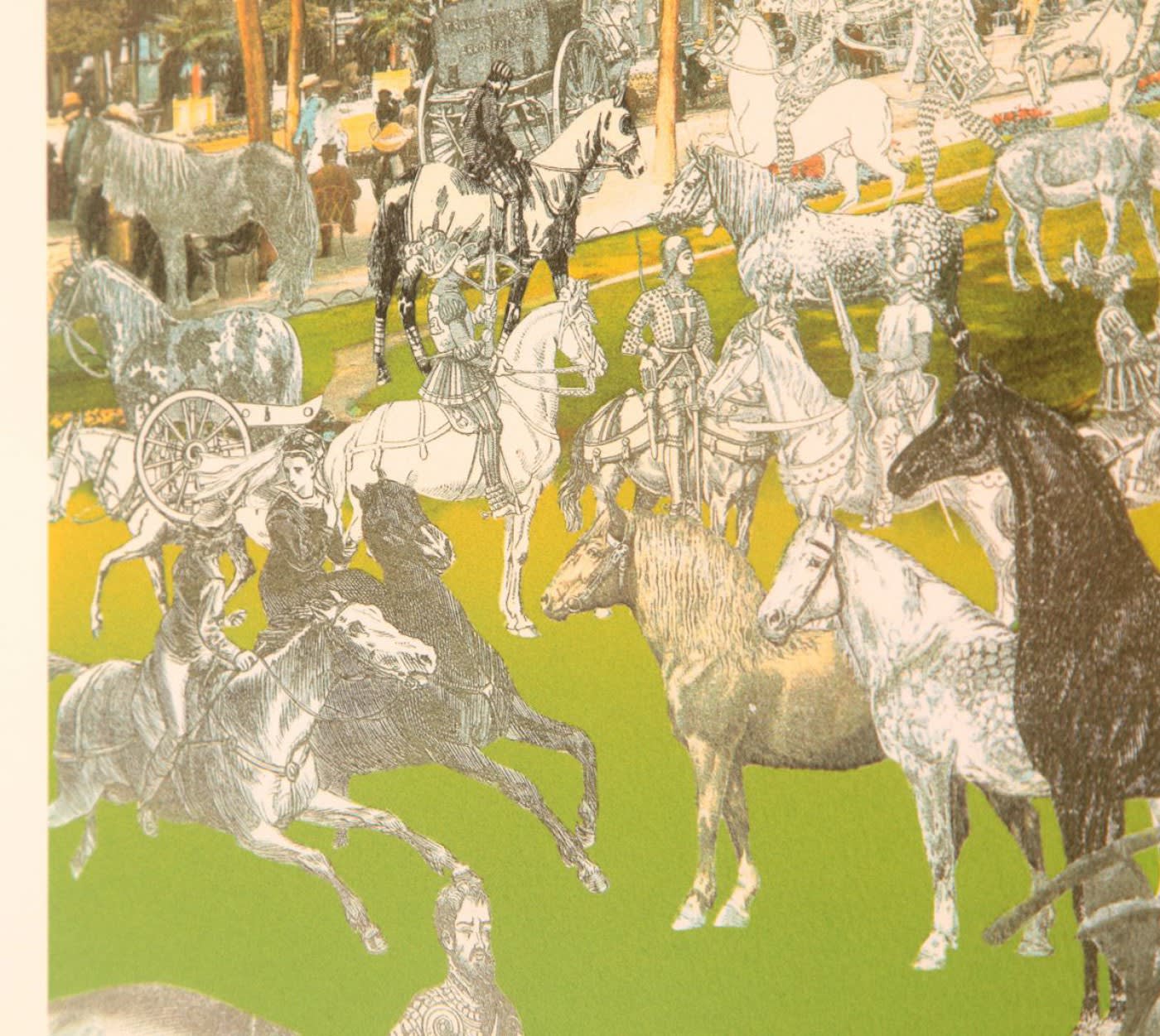 Peter Blake, Vichy: Horseshow, 2010