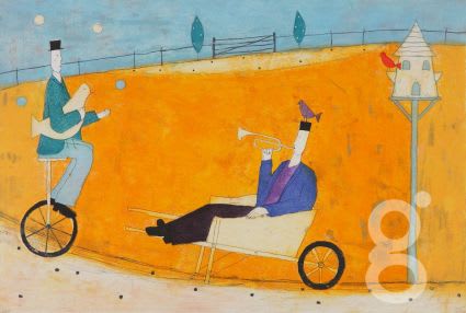 Annora Spence, Man in a Wheelbarrow