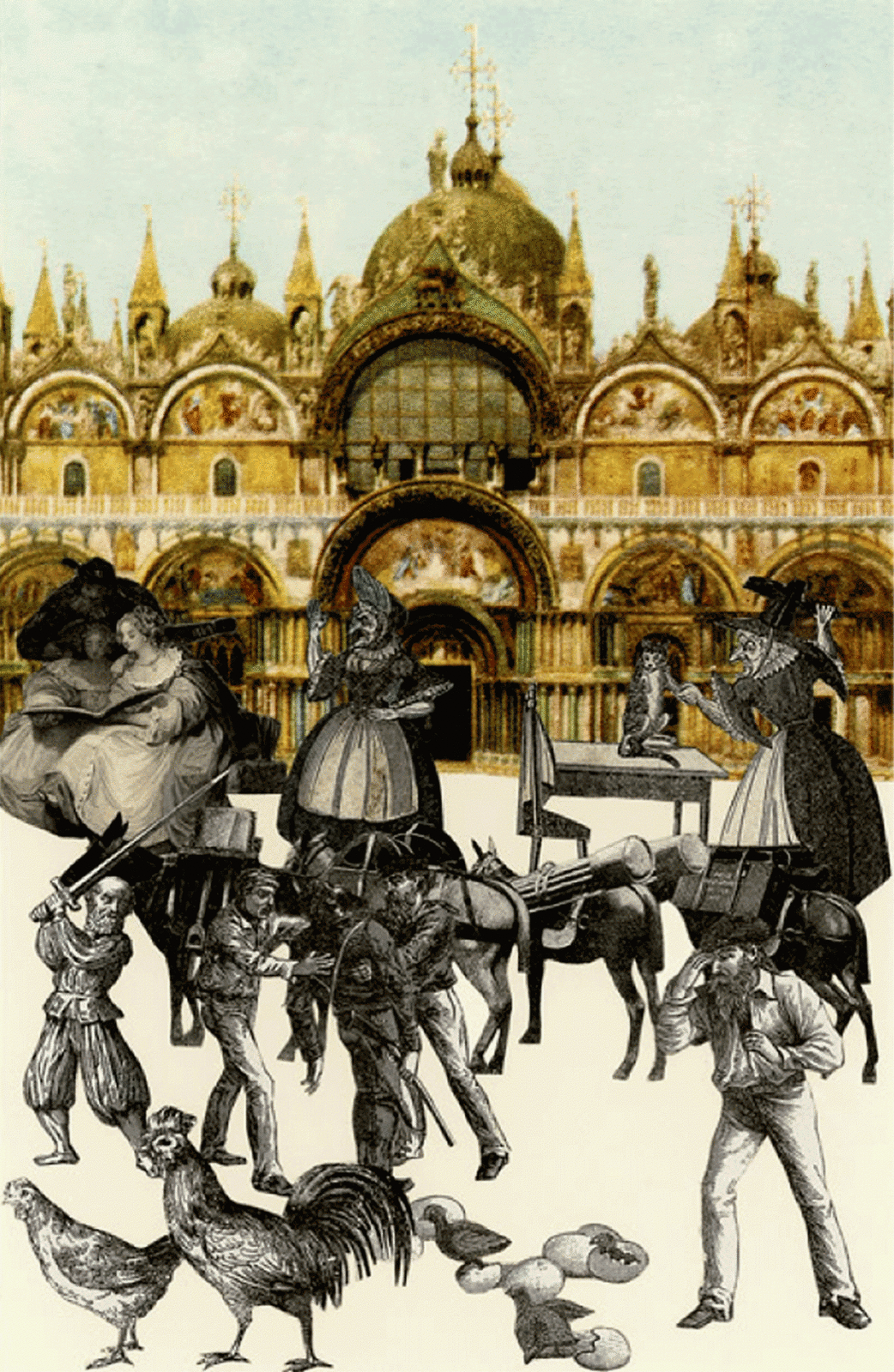Peter Blake, Venice Suite: An Altercation, 2009