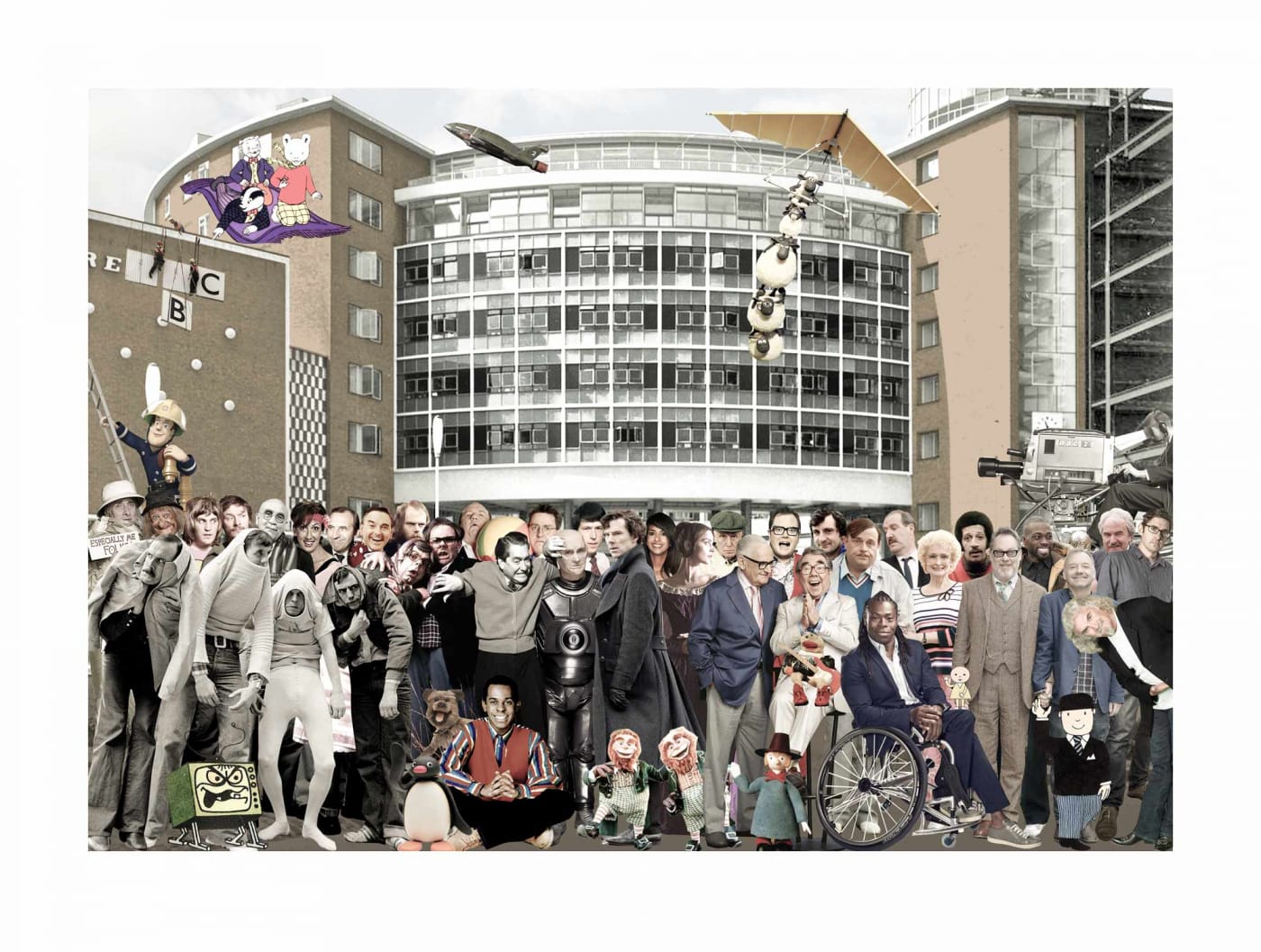 Peter Blake, BBC1 - Rupert the Bear & Friends, 2018