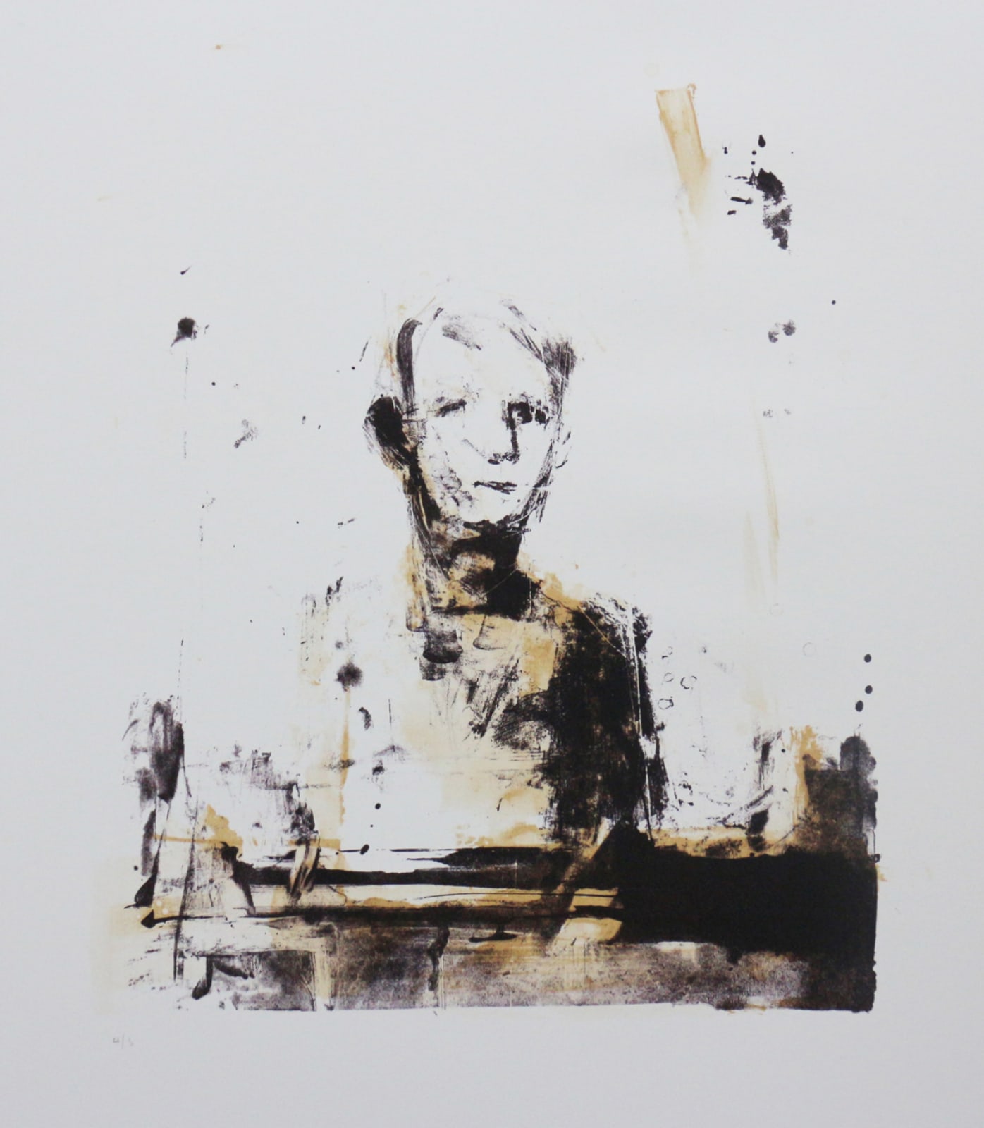 Henry Jabbour, Man with Dark Ear, 2016