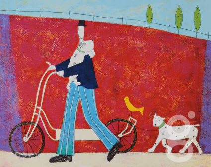 Annora Spence, Walking the Scooter