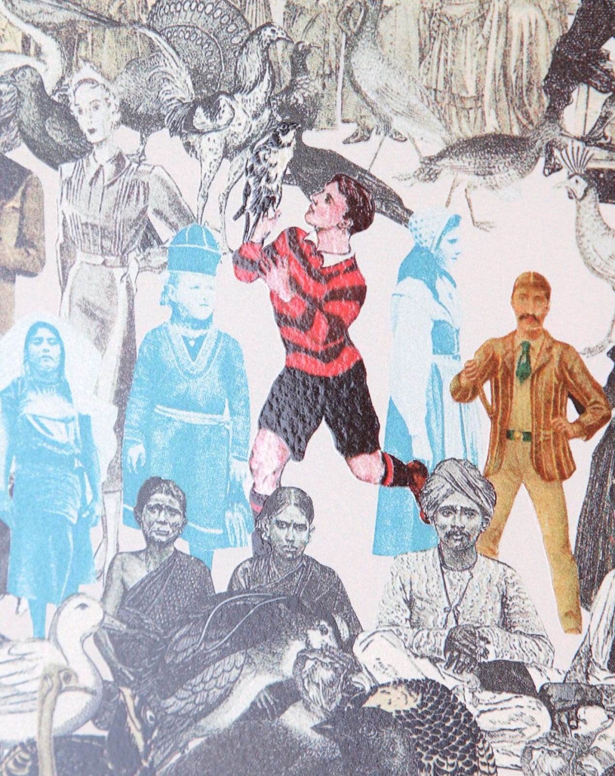 Peter Blake, Paris Quartet: Birds, 2010