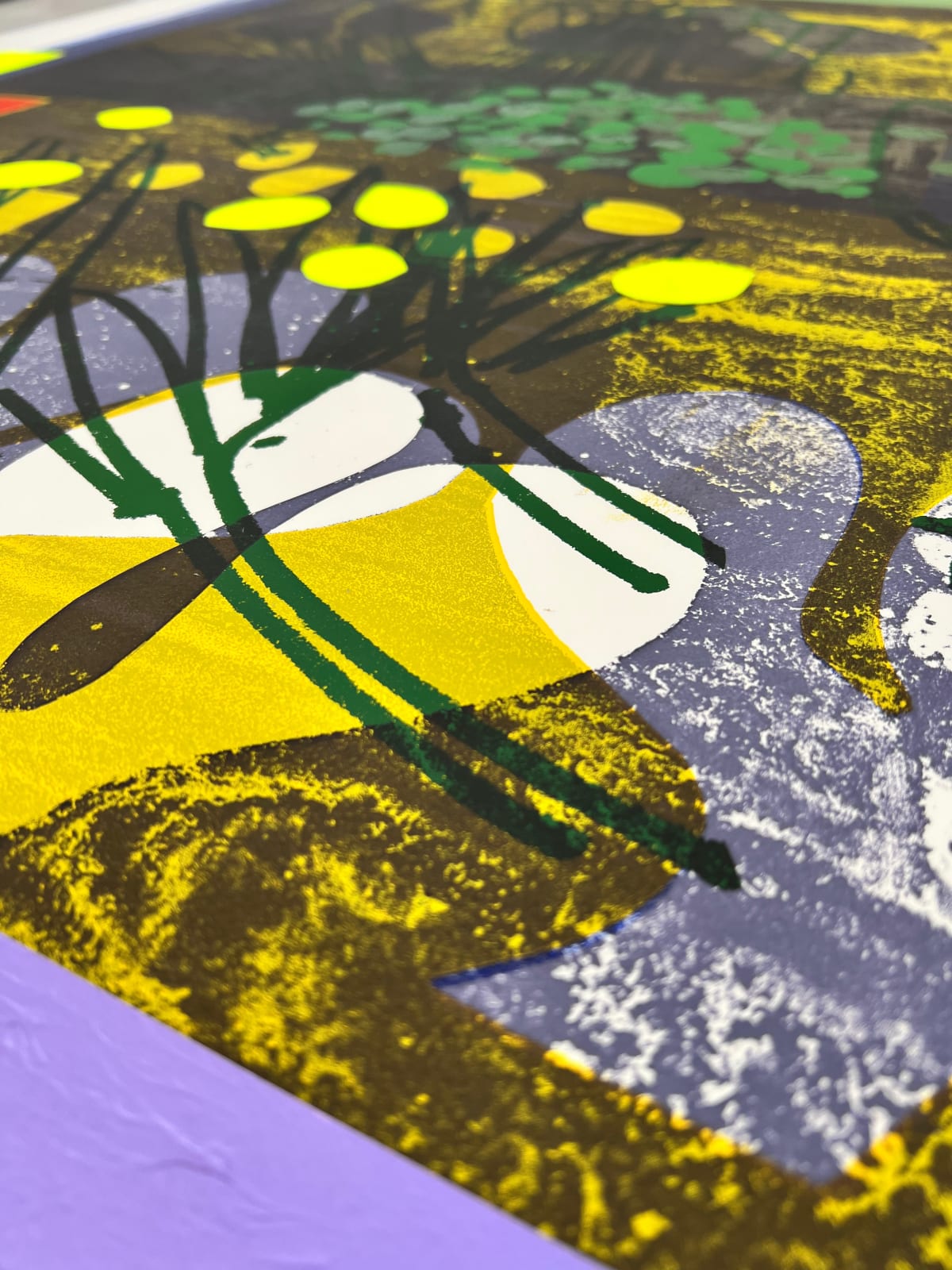 Bruce McLean, Minimal Moody Magnolia, 2024