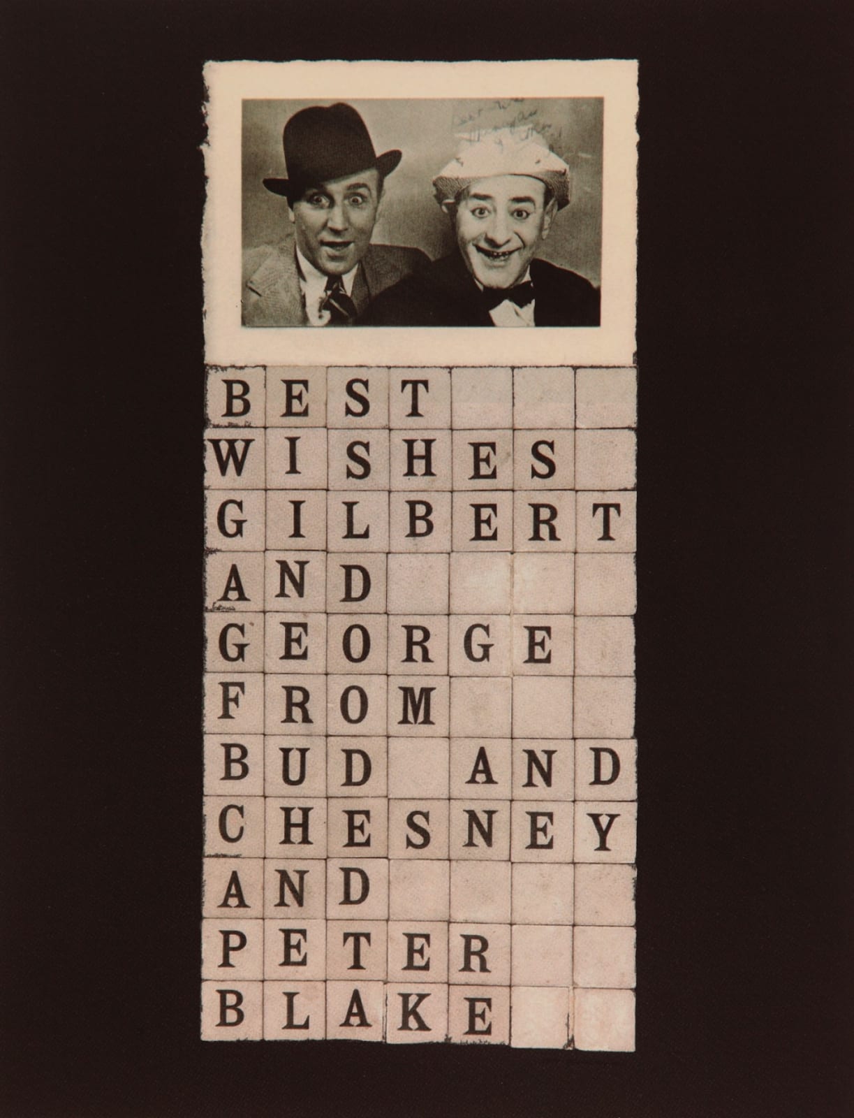 Peter Blake, Souvenirs: Homage to Gilbert & George, 2008