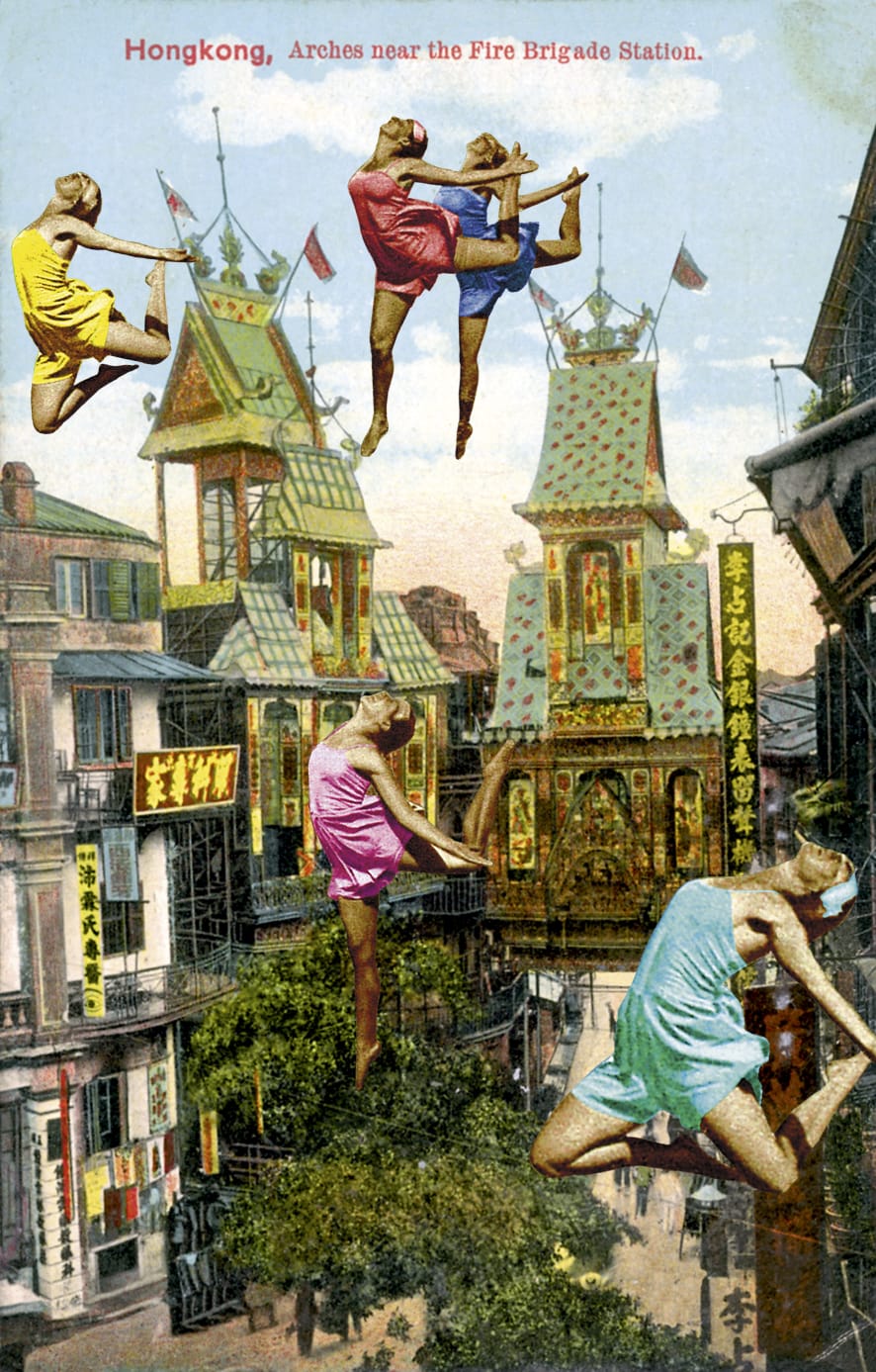 Peter Blake, Dancing Over Hong Kong, 2011