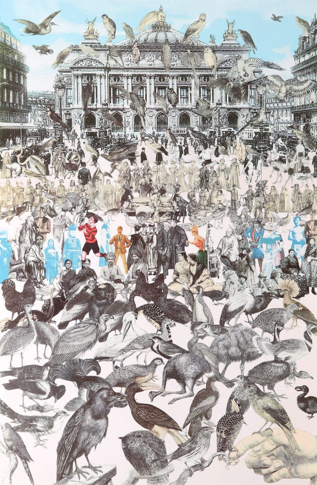 Peter Blake, Paris Quartet: Birds, 2010