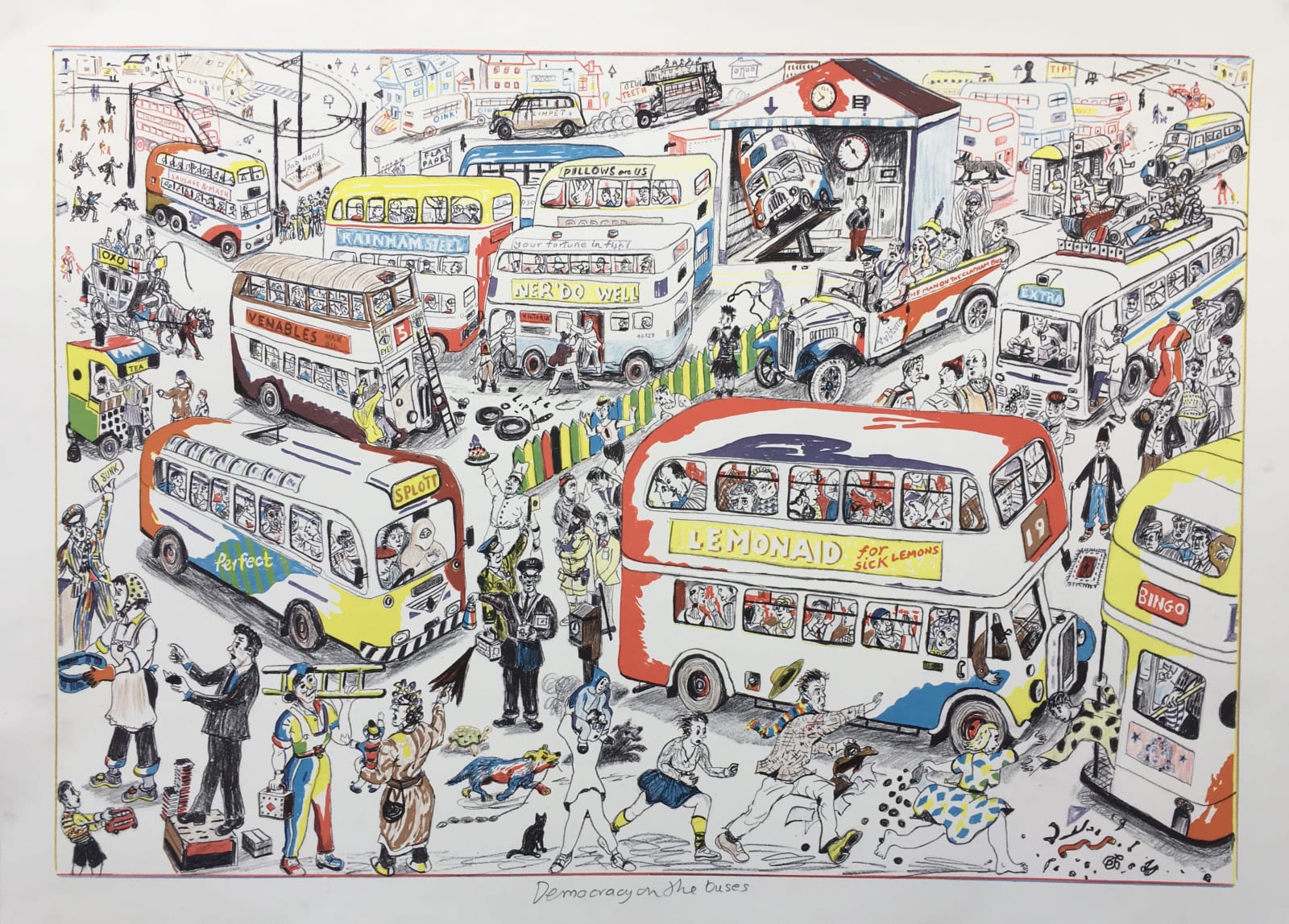 Chris Orr, Democracy on the Buses, 2019