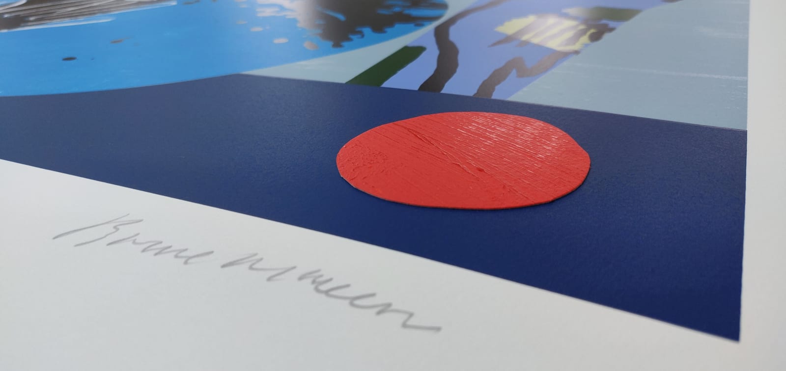Bruce Mclean, Passed the Tangerine Test, 2023