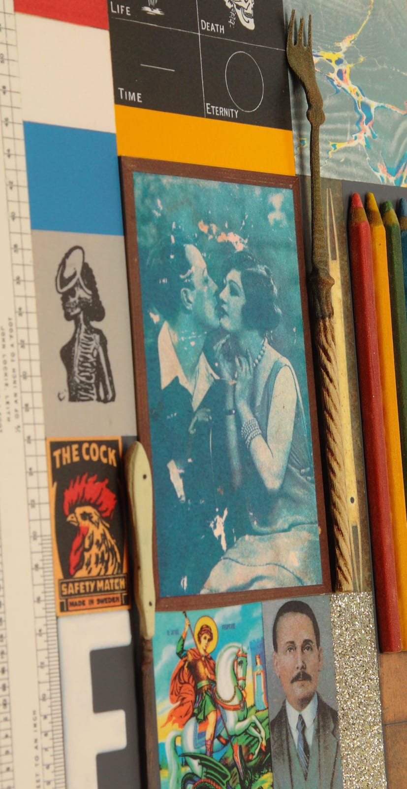Peter Blake, 3D Wooden Puzzle Series: The Kiss, 2014