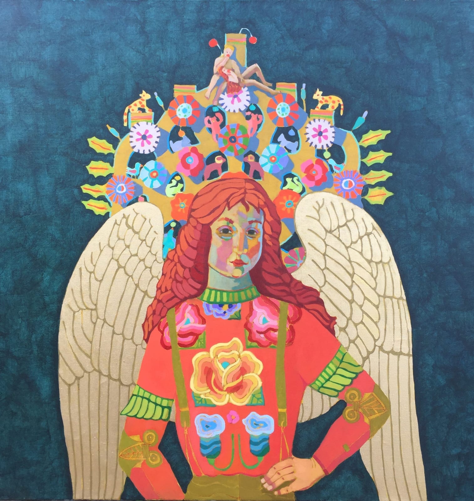 Kathy Sosa, Archangel Contemplating Creation On My Mind