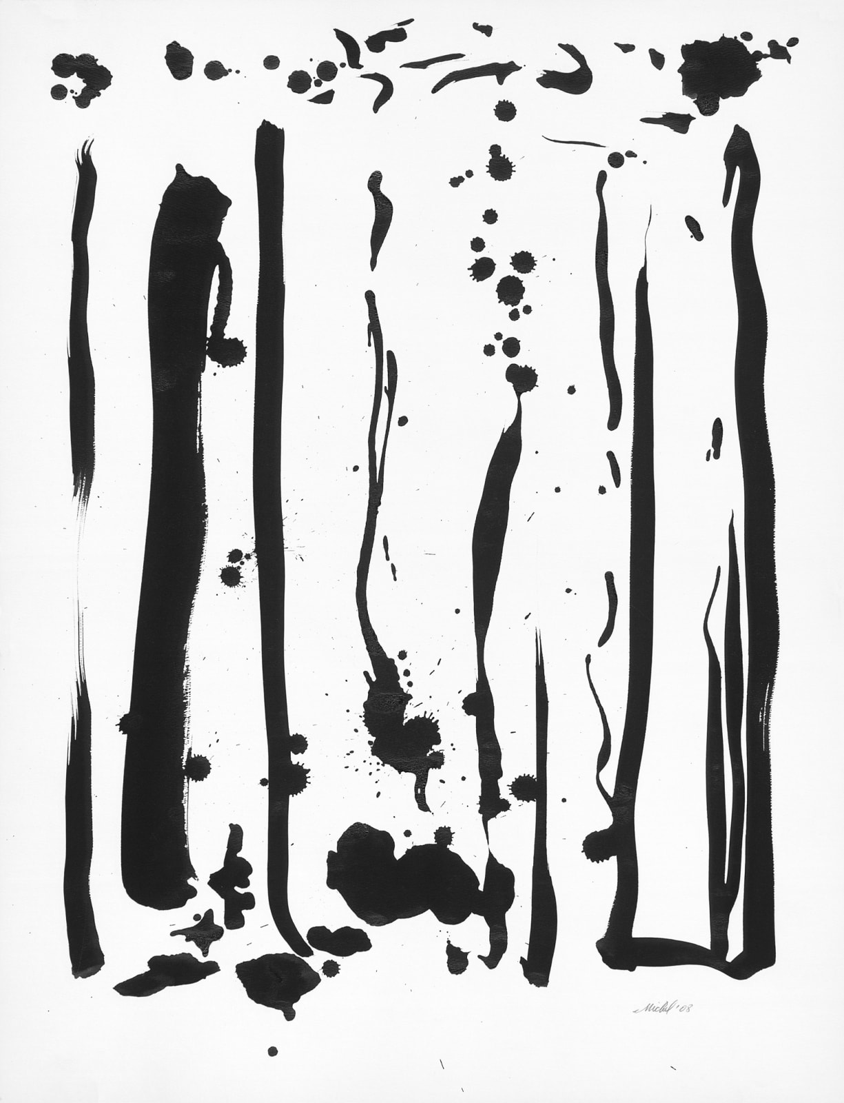 Michel Goldberg, Homage à Michaux, 2008