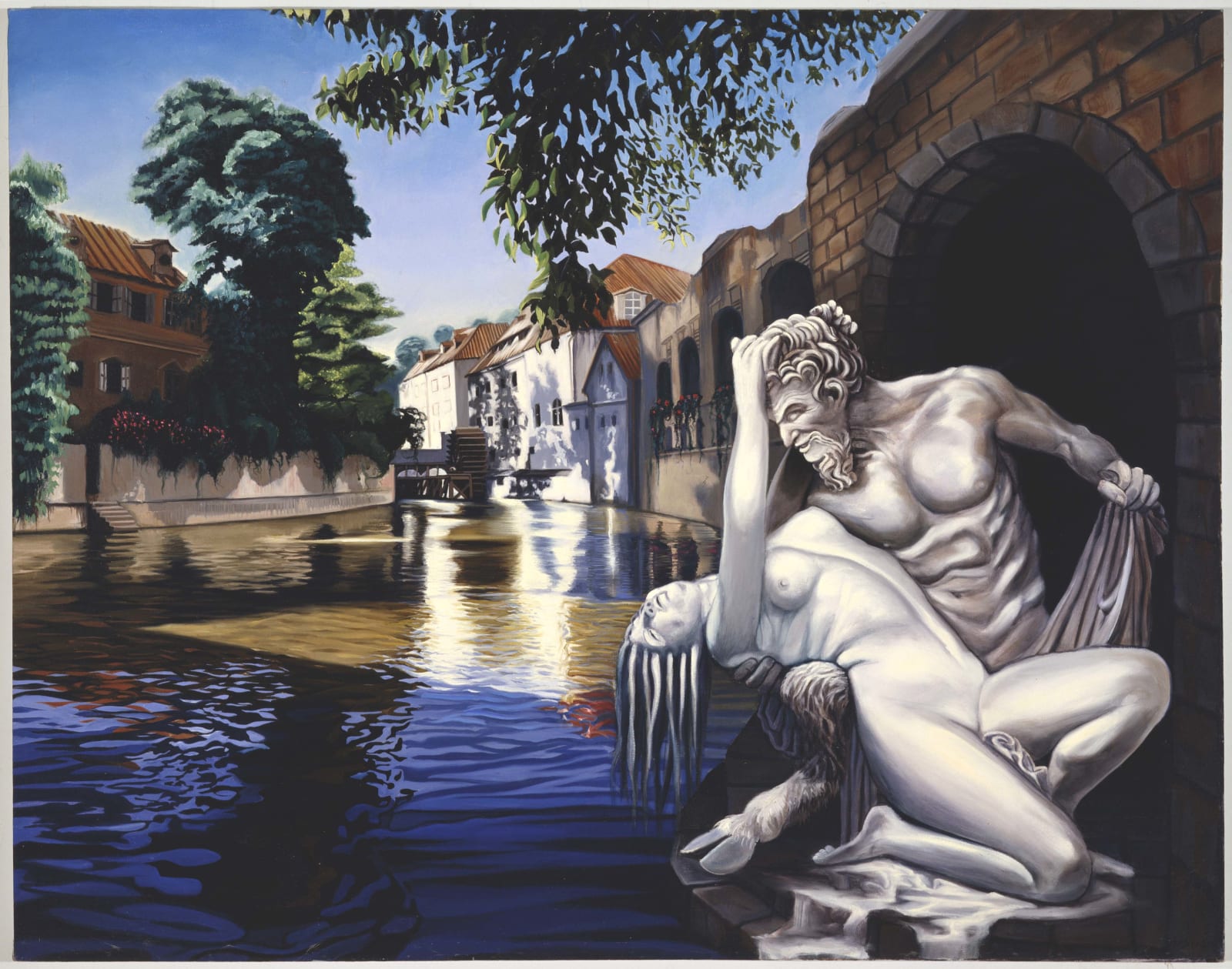 Robert Mango, Satyr and Bacchante in Prague, 1997