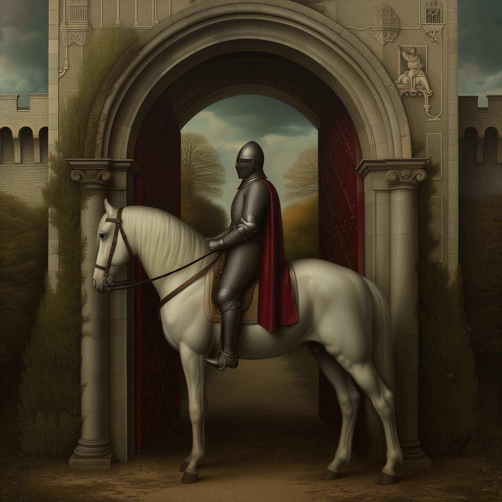 Knight on Horseback