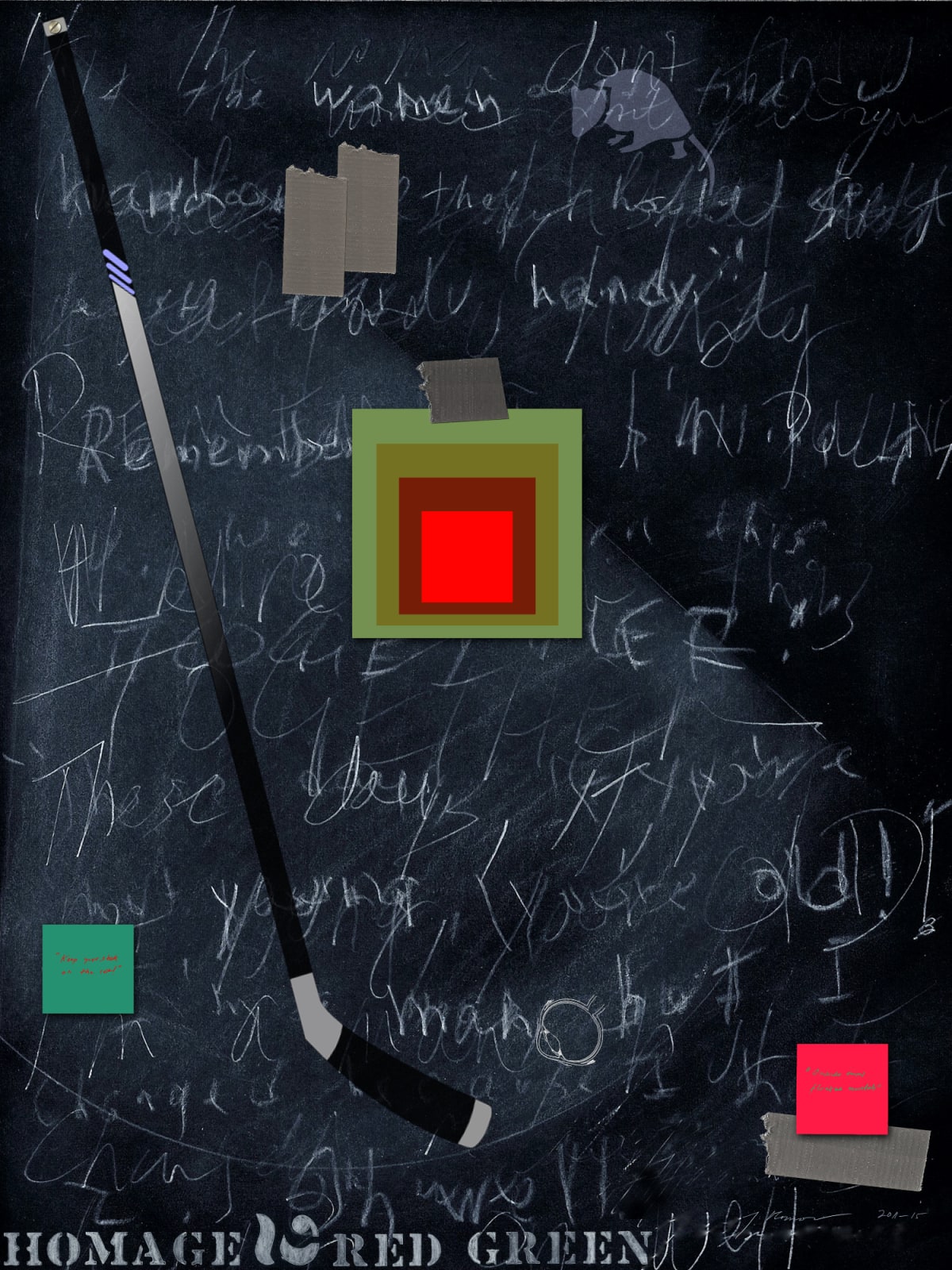 Homage to Red Green