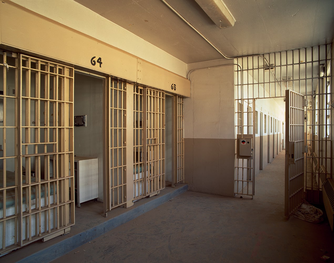 Lee Saloutos, Death Row Cell Block, Penitentiary New Mexico, Santa Fe, NM, #2, 2009