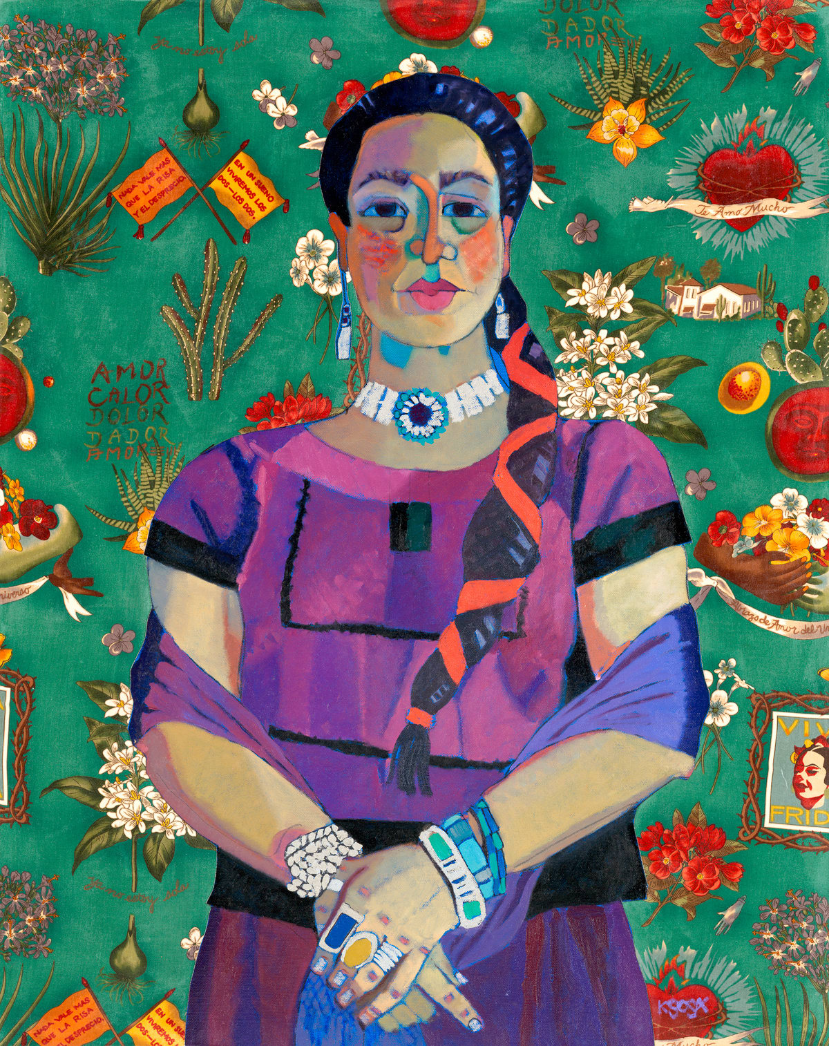 Kathy Sosa, Mujer in Purple