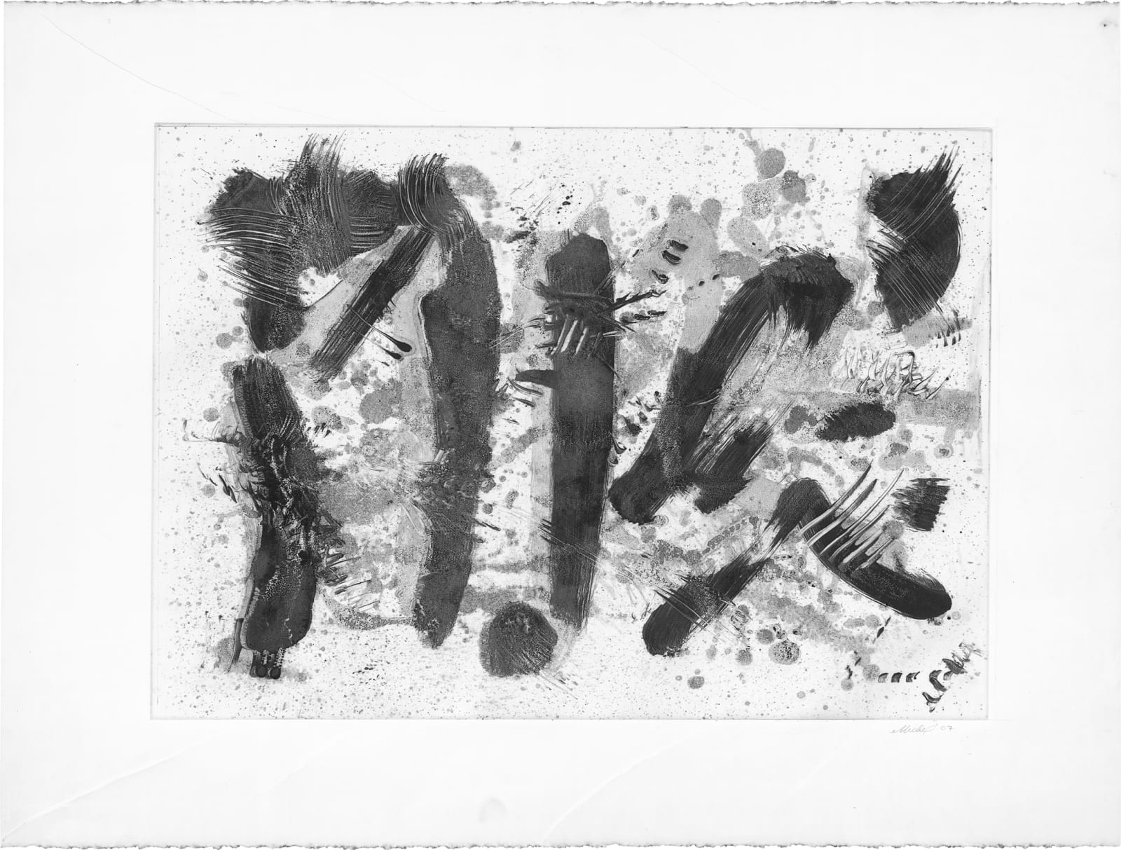 Michel Goldberg, Calligraphe, 2007